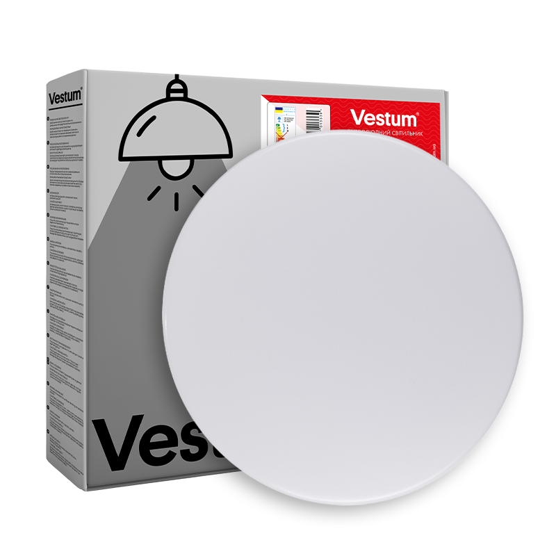 Світильник стельовий Vestum SIMPLE матовий 16W 255*45мм 4000К VS-90001